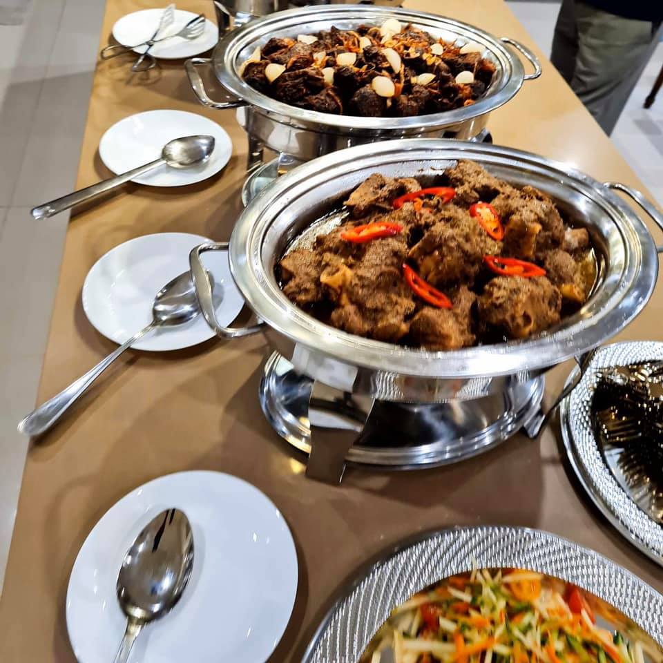 Buffet of slow-cooked Bangladeshi curries